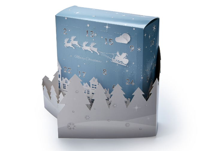 白卡纸包装盒单铜盒圣诞纸盒简装礼品盒工厂定制MOQ1000